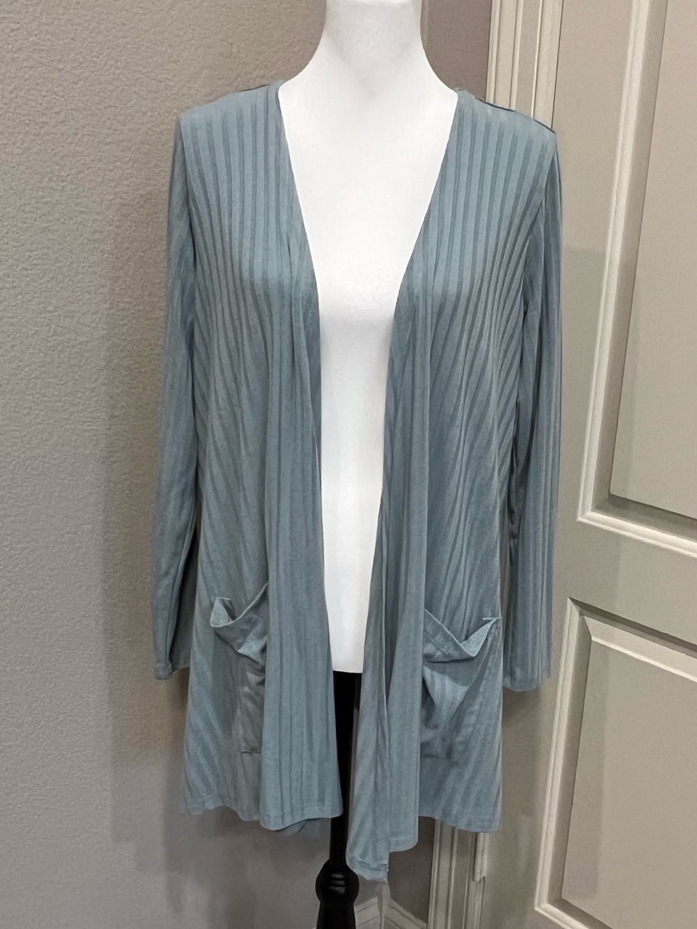 LuLaRoe Caroline - Green/Gray/Blue